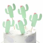Greaseproof Baby Birthday Dessert Paper Cupcake Topper